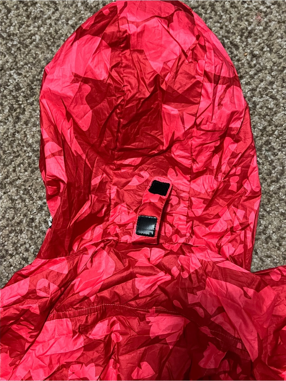 Altra Hot Pink Hooded Rain Pullover - Picture 8 of 9